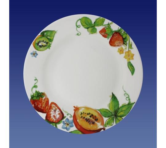 Фото 2 Фарфоровые тарелки с росписью под акварель, г.Белореченск 2016